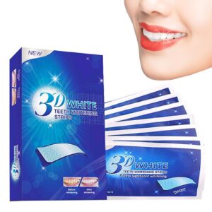 Teeth Whitening Strips 14 Treatments, 28 White Strips For Teeth Whitening, Reduced Sensitivity White Strips For Teeth Whitening